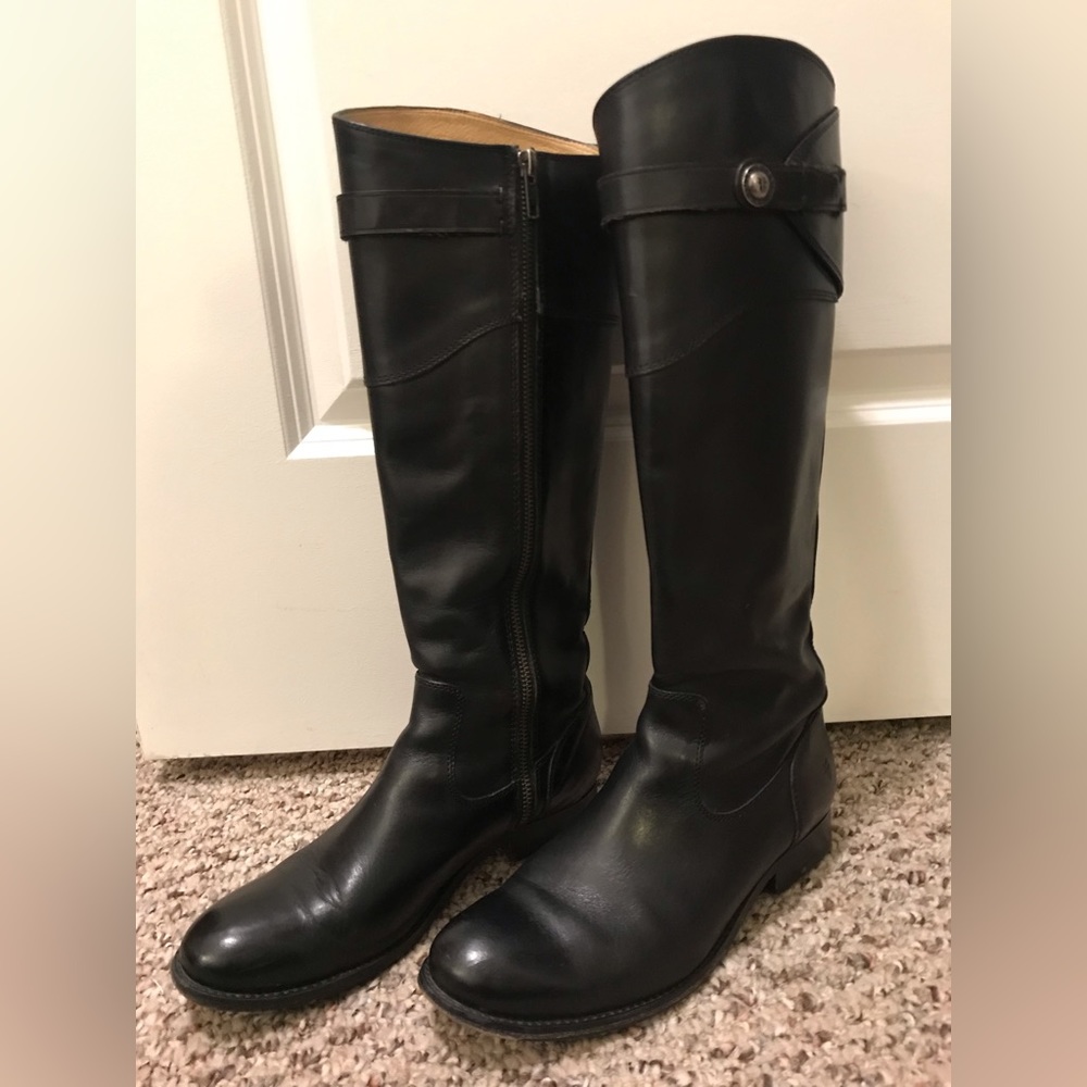 Frye Molly Black boots sz 7.5